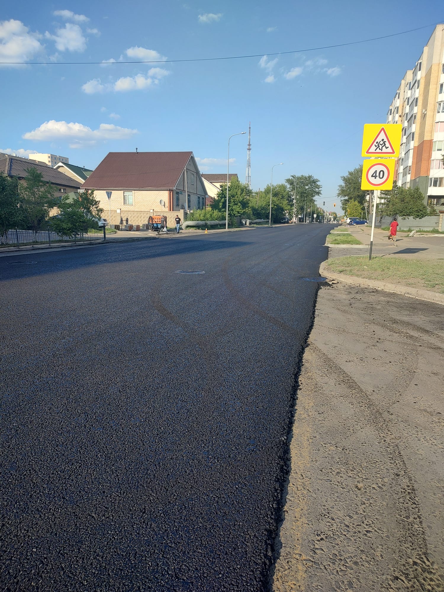Astana, Kazakhstan, Moskovskaya Street (SMA-20 with Veleton MPC)