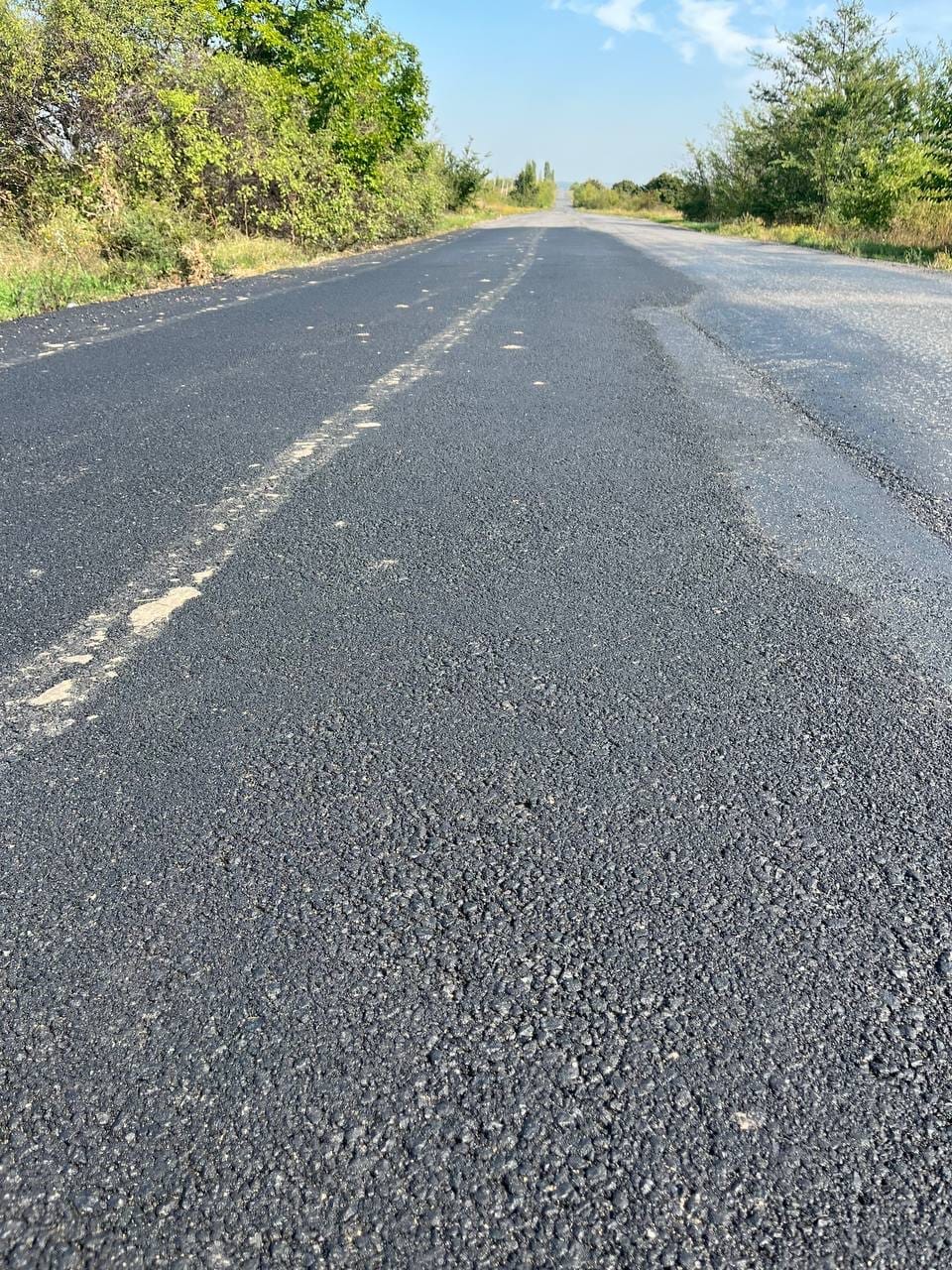 Odessa Region, Ukraine, M13 highway, section from Okny to the border (pothole repair with Veleton MPC)